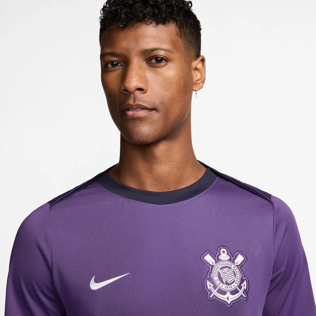 Camisa Corinthians Treino 2025 - Roxa